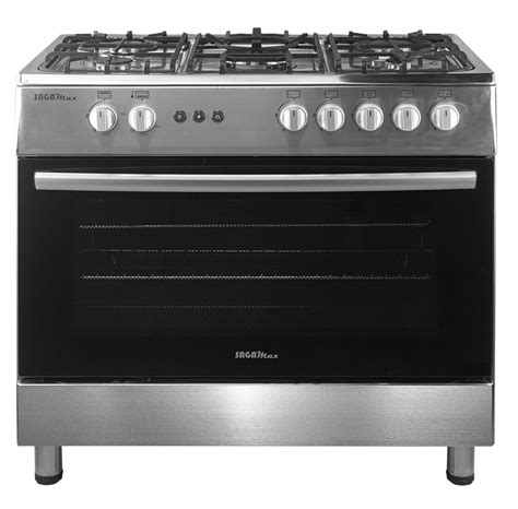 Cuisiniere Feux Gaz Four Gaz Cm Inox Tahiti M Nager