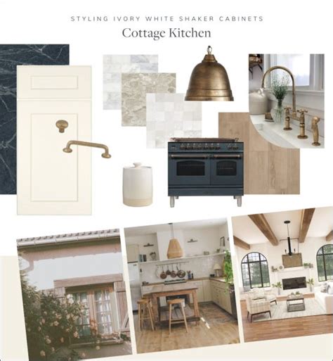 Rta Dreamy Creamy Kitchen Cabinets Moodboard RTA Cabinet Blog