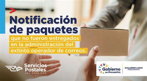 Servicios Postales Del Ecuador Notifica A Los Propietarios De Los