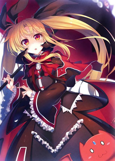 Anime Anime Girls Long Hair Blonde Red Eyes Blazblue Rachel Alucard