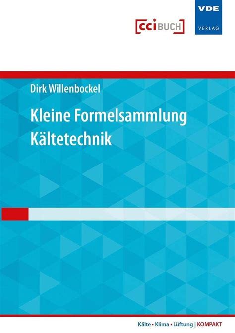 Kleine Formelsammlung K Ltetechnik K Lte Klima L Ftung Kompakt