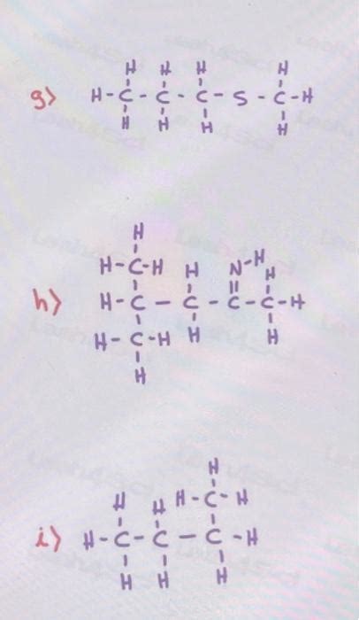 Solved How To Convert Line Structure To Lewis Structure