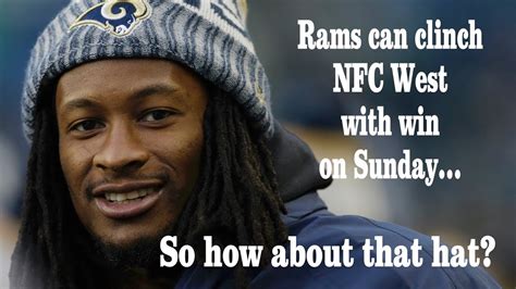 Rams Eager To Win Nfc West And Claim Their Hat Los Angeles Times