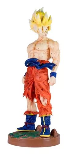 Figura Goku Ssj Versión A Con Base Dragon Ball Z Envío gratis