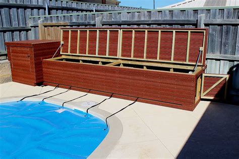 Pool Blanket Boxes Pool Storage Boxes Blue Sky Carpentry Perth