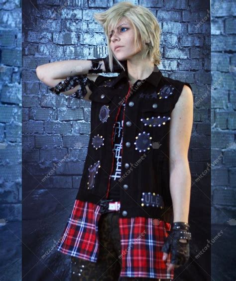 Final Fantasy Xv Prompto Argentum Cosplay Costume