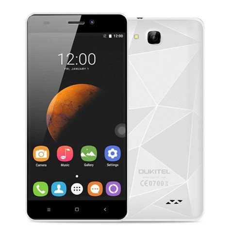 Original Oukitel C G Smartphone Android Blanc Cdiscount T L Phonie