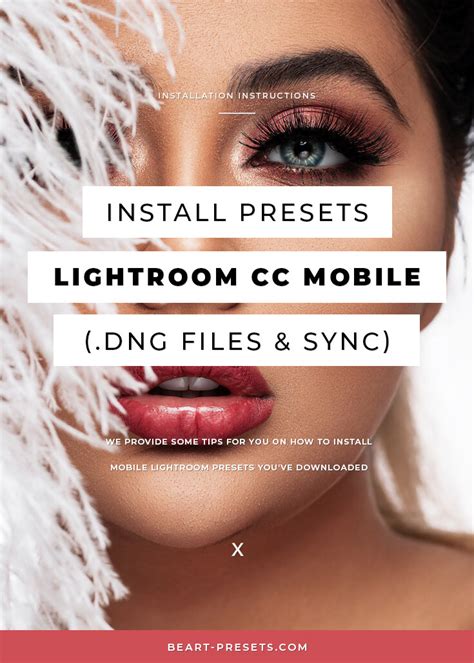 How To Install Mobile Lightroom Presets Lightroom Mobile