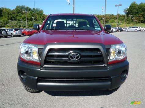 Impulse Red Pearl Toyota Tacoma Regular Cab X Photo