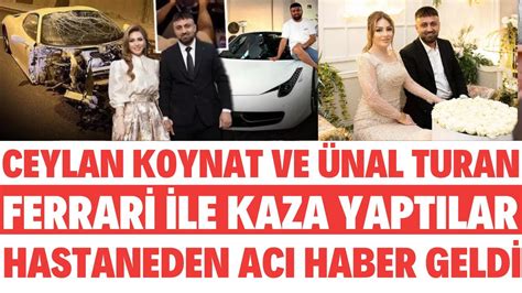 Nal Turan Ceylan Koynat Kaza Yapti Hastaneden K T Haber Geld Aybuke