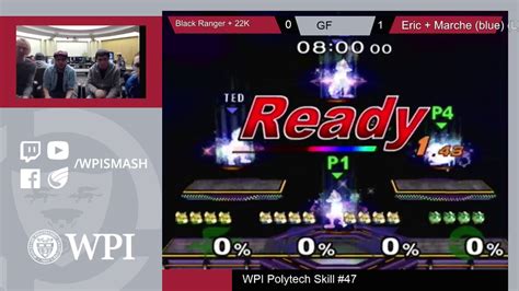 WPI Polytech Skill 47 Doubles Grand Finals Black Ranger 22k Vs