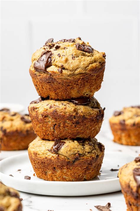 Banana Protein Muffins Cookie Dough Diaries