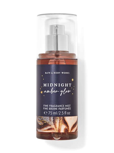 Midnight Amber Glow Travel Size Fine Fragrance Mist Bath And Body Works