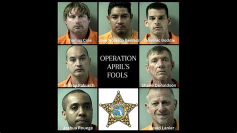 Okaloosa County Deputies Arrest 7 Men Allegedly Looking To Meet With