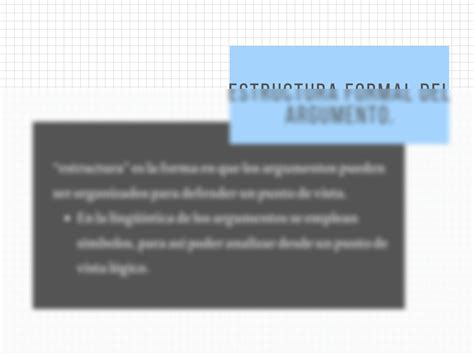 Solution Estructura Formal Del Argumento Studypool