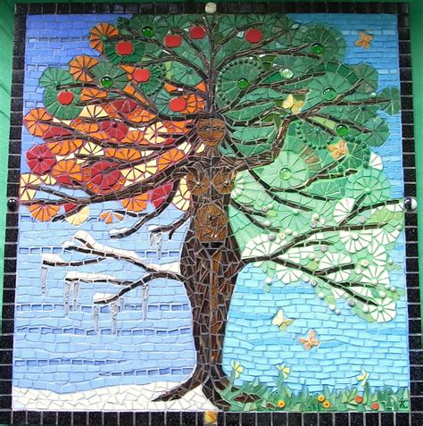 Piecemaker Mosaic Artists Tree Of Life