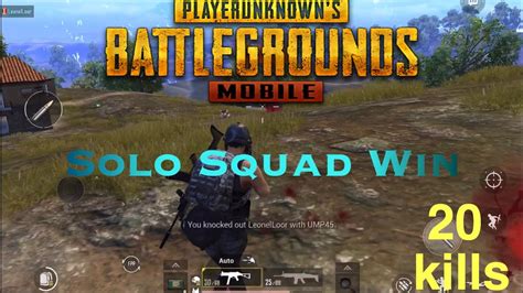 PUBG Mobile Solo Squad Gameplay Montage YouTube