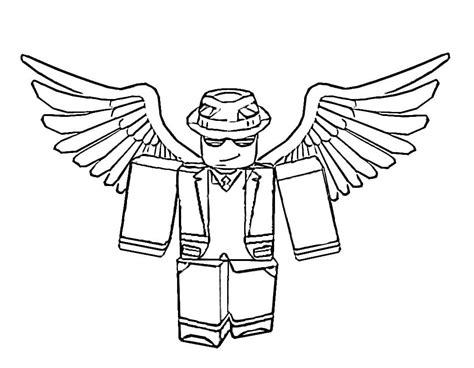 Printable Roblox Coloring Pages