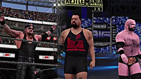 WWE2K17 Undertaker Vs Big Show A Train WrestleMania XIX YouTube