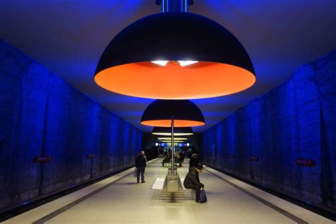 Tube Station Westfriedhof Munich Jutta Monhof Flickr