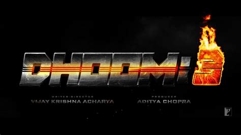 Dhoom:3 logo revealed - YouTube