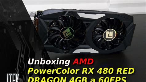 Venta Powercolor Rx 480 4gb Red Dragon En Stock