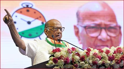 Sharad Pawar Says Resigning From The Post Of National President Of Ncp