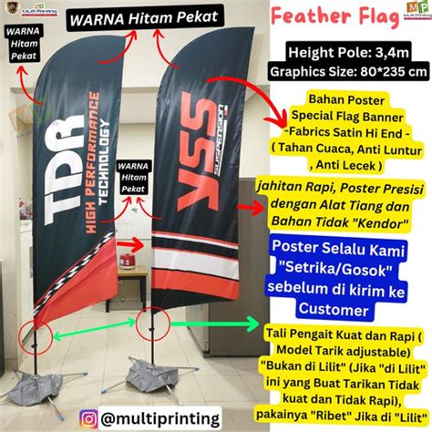 Promo Feather Flag Banner 34m Flag Banner Flying Banner Beach Flag