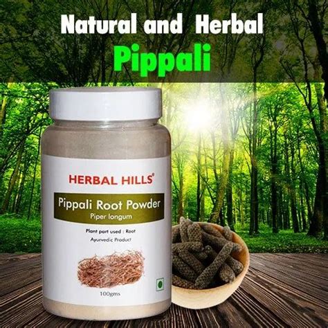 Herbal Hills Ayurvedic Pippali Root Powder 100gm Immunity Booster