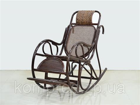 Купить Кресло качалка из ротанга с подножкой, цена 5349 грн — Prom.ua ...