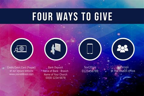 Four Ways To Give Template Postermywall