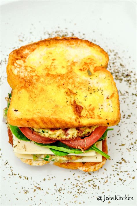 Jeevi Kitchen: Egg Omelette Sandwich