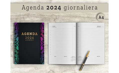 Agenda Giornaliera A Giorni Un Giorno Per Pagina Con