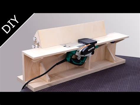 How To Make A Benchtop Jointer With My Electric Planer Artofit