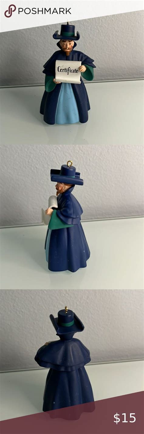 Hallmark Munchkinland Coroner The Wizard of Oz 1997 Vintage Ornament