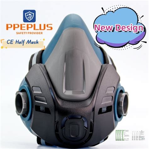 Factory Wholesale Cheaper Gas Mask Chemical Respirator With Double