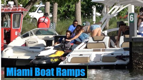 OFF MY BOAT BRO! | Miami Boat Ramps | 79th ST - YouTube