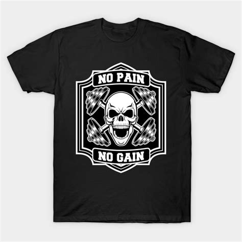 Skull Gym Gym T Shirt Teepublic