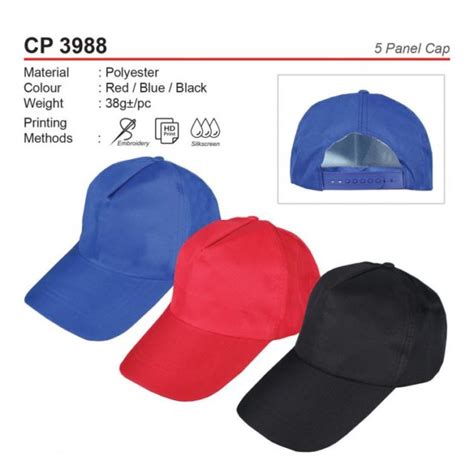 Polyester Baseball Cap CP3988 Premium Gift Supplier