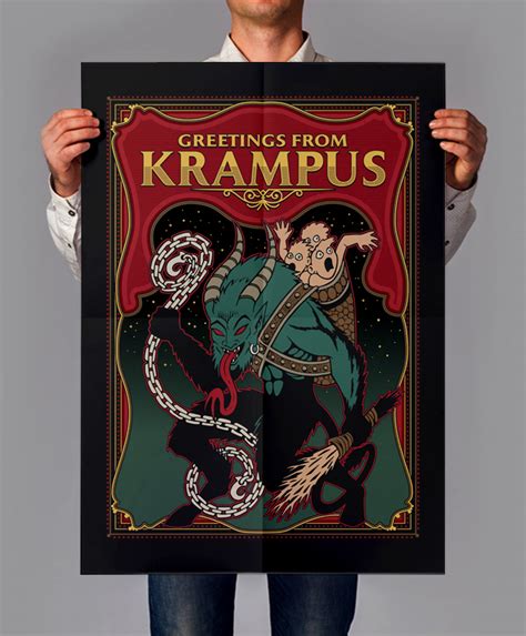 Merry Christmas Krampus Designs Bundle Buy T Shirt Designs