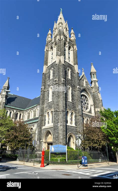 Saint Agnes Roman Catholic Church in Brooklyn, NY Stock Photo - Alamy