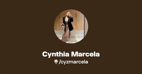 Cynthia Marcela Instagram Facebook Tiktok Linktree