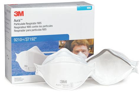 3m Disposable Respirator Single Non Adj Metal Nose Clip Std White M Mask Size 3m N95 20