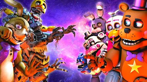 Top Five Nights At Freddy S Fight Animations Fnaf Vs Animation 27342 Hot Sex Picture