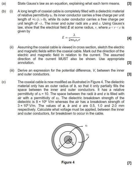 Solved State Gauss S Law As An Equation Explaining What Chegg