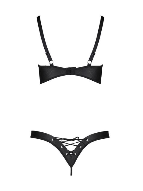 Passion Celine Ouvert Dessousset Schwarz Erotikshop Sineros