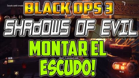 Black Ops Zombies Shadows Of Evil Gu A Piezas Y Como Montar El