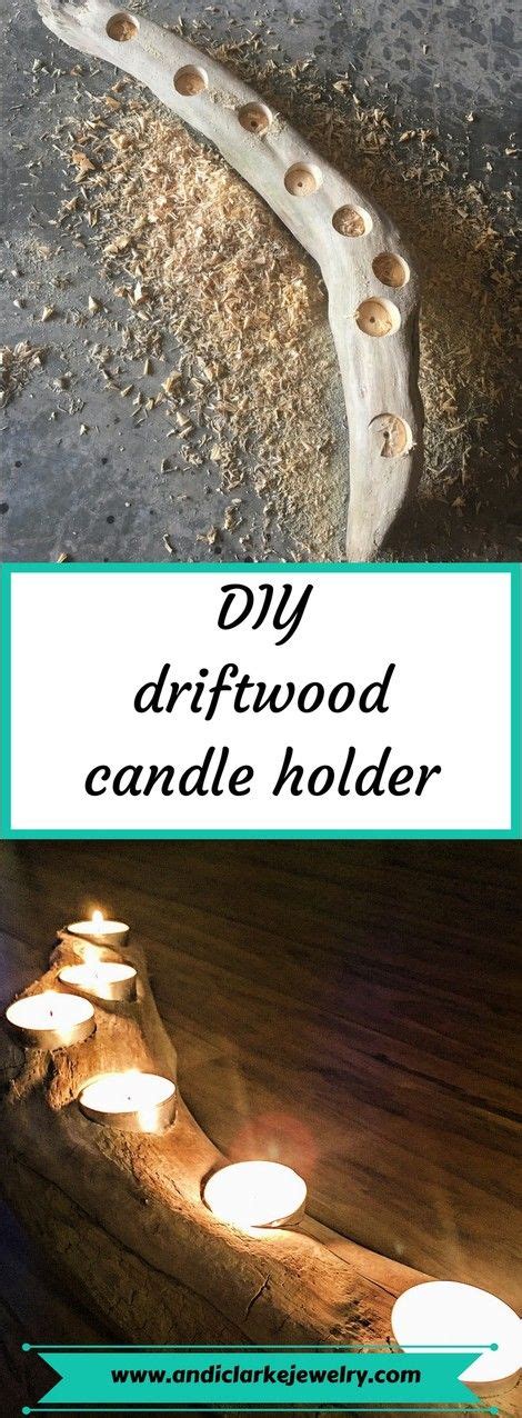 Driftwood Candle Holders Diy Artofit