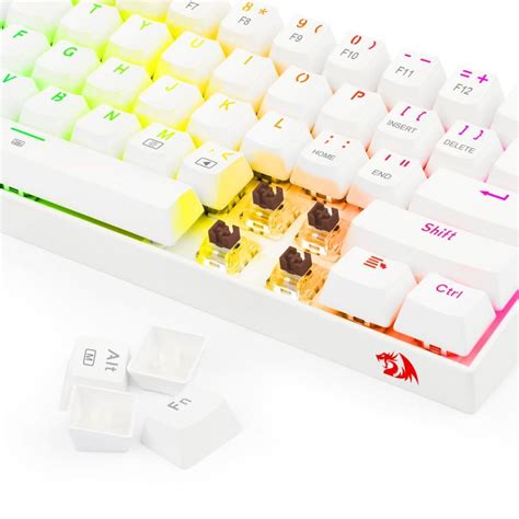 Redragon Dragonborn K Rgb White Switch Brown Teclado Mec Nico