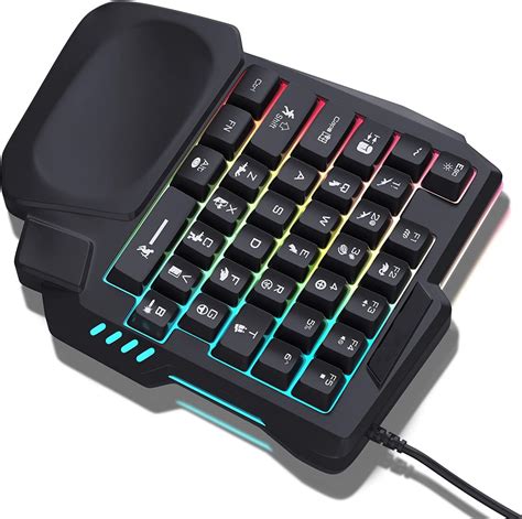 Amazon In Buy Microware G Keys One Handed Gaming Membrane Keyboard